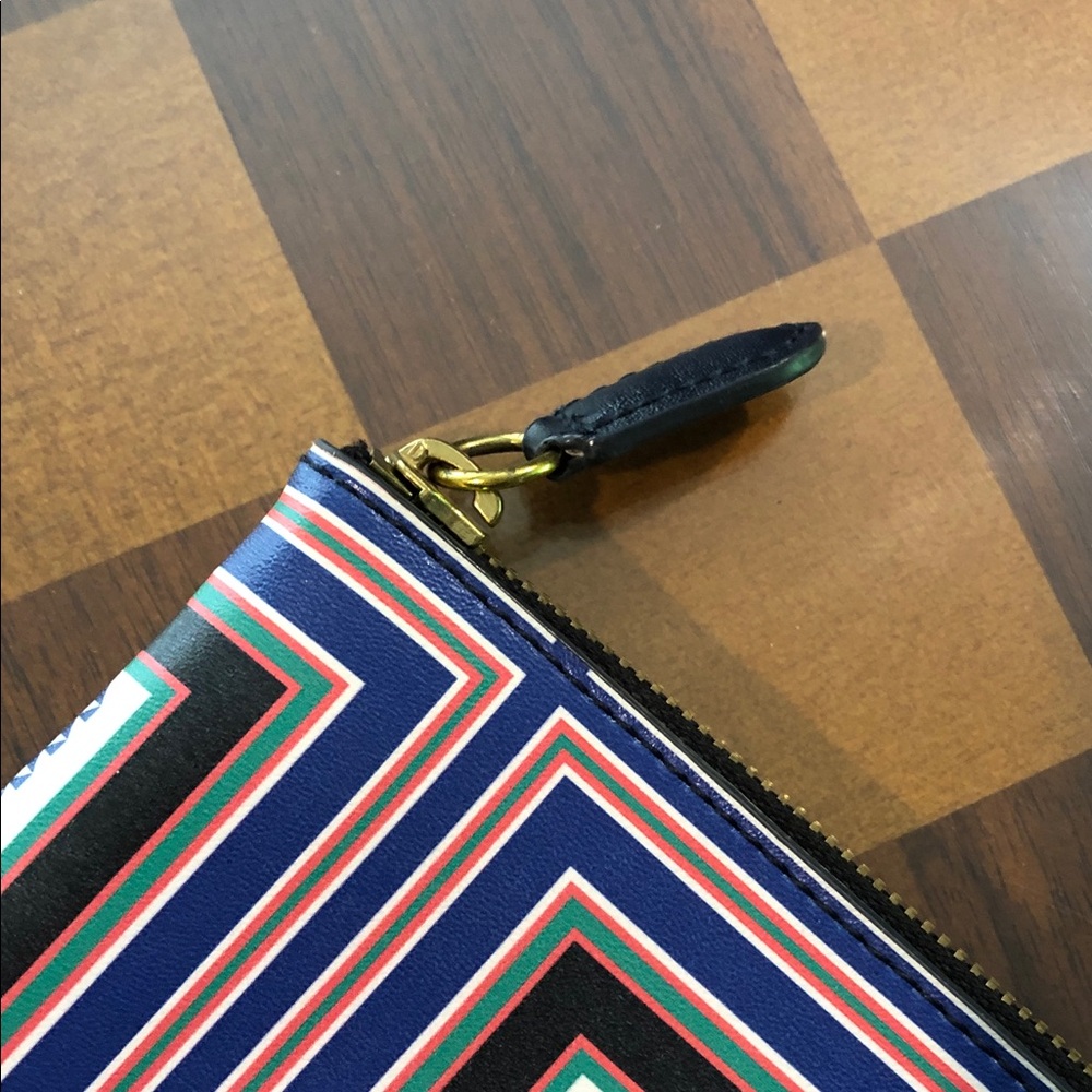 J Crew Geometric Patterned Clutch - image 7